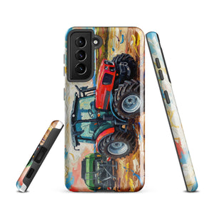 The Tractor Mugs Store Samsung Galaxy S21 SAME Dorado Natural 70 (Stage V) Splash Art | Tough case for Samsung® Quality Farmers Merch