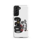 The Tractor Mugs Store Samsung Galaxy S21 Steyr 4120 Plus | Tough case for Samsung® Quality Farmers Merch