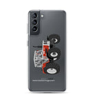 The Tractor Mugs Store Samsung Galaxy S21 Steyr 8130 | Clear Case for Samsung® Quality Farmers Merch