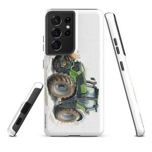 The Tractor Mugs Store Samsung Galaxy S21 Ultra Deutz-Fahr 9340 Watercolor | Tough case for Samsung® Quality Farmers Merch