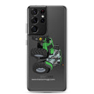 The Tractor Mugs Store Samsung Galaxy S21 Ultra Deutz - Fahr Agrotron 7250 Ttv | Clear Case for Samsung® Quality Farmers Merch