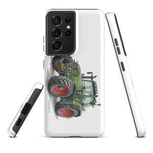 The Tractor Mugs Store Samsung Galaxy S21 Ultra Fendt Favorit 818 Watercolor | Tough case for Samsung® Quality Farmers Merch