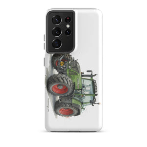 The Tractor Mugs Store Samsung Galaxy S21 Ultra Fendt Favorit 818 Watercolor | Tough case for Samsung® Quality Farmers Merch