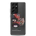 The Tractor Mugs Store Samsung Galaxy S21 Ultra International 885 XL 4WD | Clear Case for Samsung® Quality Farmers Merch