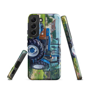 The Tractor Mugs Store Samsung Galaxy S22 Ford 7840 Splash Art | Tough case for Samsung® Quality Farmers Merch