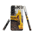 The Tractor Mugs Store Samsung Galaxy S22 JCB 3C II Advert | Tough case for Samsung® Quality Farmers Merch