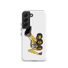 The Tractor Mugs Store Samsung Galaxy S22 JCB 5CX Backhoe | Tough case for Samsung® Quality Farmers Merch