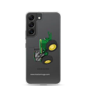 The Tractor Mugs Store Samsung Galaxy S22 John Deere 4440 4WD  |  Clear Case for Samsung® Quality Farmers Merch