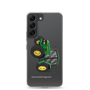 The Tractor Mugs Store Samsung Galaxy S22 John Deere 6800 |  Clear Case for Samsung® Quality Farmers Merch