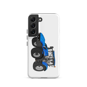 The Tractor Mugs Store Samsung Galaxy S22 New Holland T6 180 Methane | Tough case for Samsung® Quality Farmers Merch