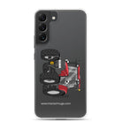 The Tractor Mugs Store Samsung Galaxy S22 Plus Case IH Maxxum 145 | Clear Case for Samsung® Quality Farmers Merch