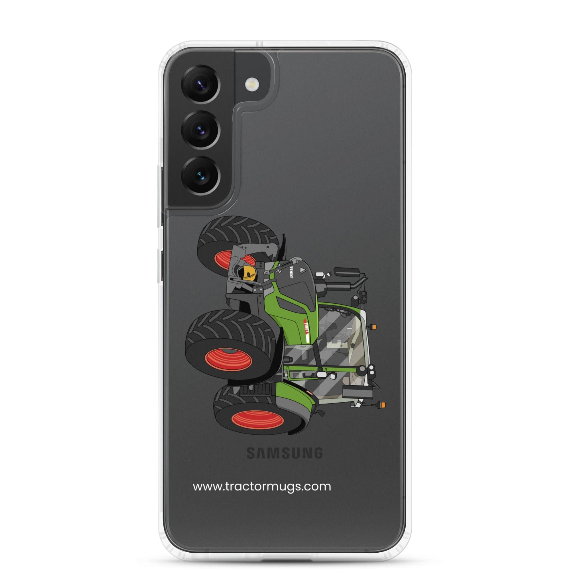 The Tractor Mugs Store Samsung Galaxy S22 Plus Fendt Vario 313 | Clear Case for Samsung® Quality Farmers Merch