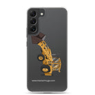 The Tractor Mugs Store Samsung Galaxy S22 Plus Ford 550 Backhoe | Clear Case for Samsung® Quality Farmers Merch