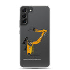 The Tractor Mugs Store Samsung Galaxy S22 Plus JCB 370 LC | Clear Case for Samsung® Quality Farmers Merch