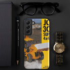 The Tractor Mugs Store Samsung Galaxy S22 Plus JCB 3CX 4x4x4 Brochure | Tough case for Samsung® Quality Farmers Merch