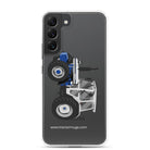 The Tractor Mugs Store Samsung Galaxy S22 Plus Jubilee Edition Silver Tractor | Clear Case for Samsung® Quality Farmers Merch