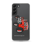 The Tractor Mugs Store Samsung Galaxy S22 Plus Massey Ferguson 165 | Clear Case for Samsung® Quality Farmers Merch