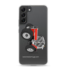 The Tractor Mugs Store Samsung Galaxy S22 Plus Massey Ferguson 3085 | Clear Case for Samsung® Quality Farmers Merch