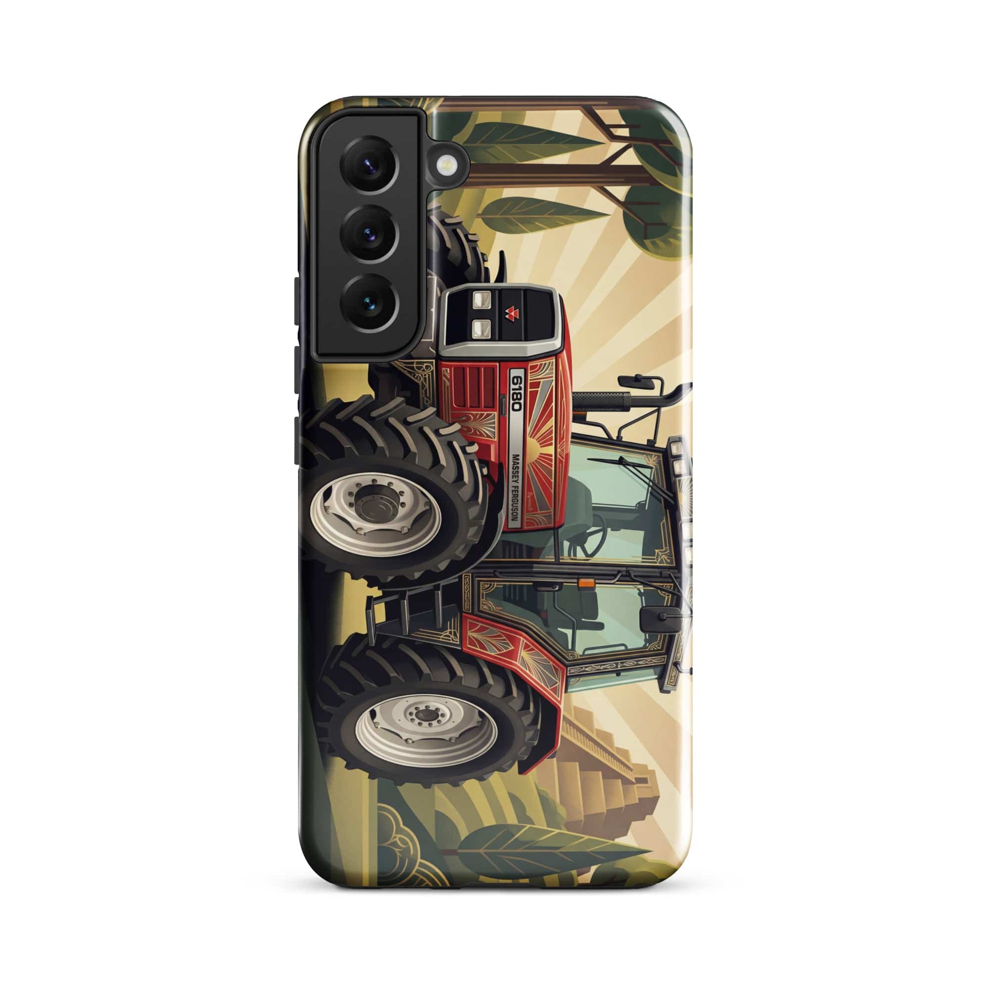 The Tractor Mugs Store Samsung Galaxy S22 Plus Massey Ferguson 6180 | Art Deco Tough case for Samsung® Quality Farmers Merch
