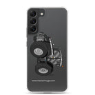 The Tractor Mugs Store Samsung Galaxy S22 Plus Massey Ferguson 7726S Black Beauty | Clear Case for Samsung® Quality Farmers Merch