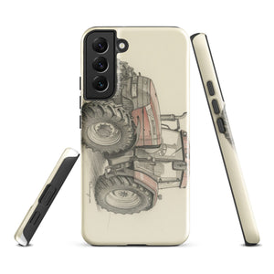 The Tractor Mugs Store Samsung Galaxy S22 Plus McCormick MTX 150 Signature Edition Pencil Sketch | Tough case for Samsung® Quality Farmers Merch