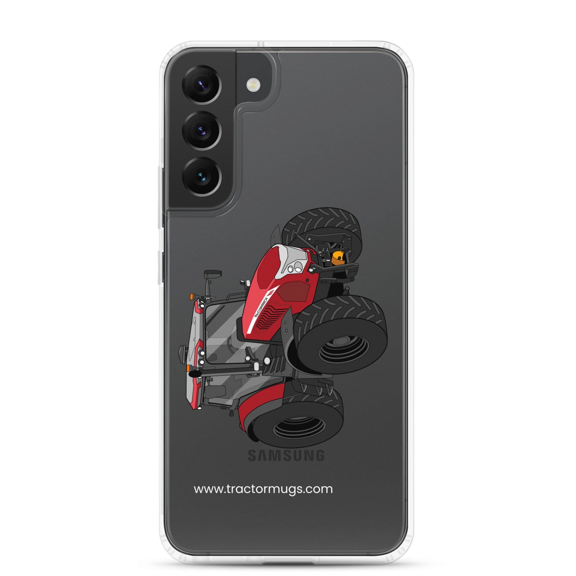 The Tractor Mugs Store Samsung Galaxy S22 Plus McCormick X6 Vt Drive | Clear Case for Samsung® Quality Farmers Merch