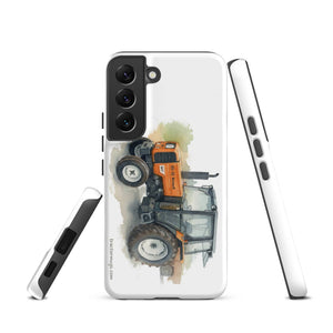 The Tractor Mugs Store Samsung Galaxy S22 Renault 65-32 MX Watercolor | Tough case for Samsung® Quality Farmers Merch