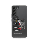 The Tractor Mugs Store Samsung Galaxy S22 Steyr 4120 Plus | Clear Case for Samsung® Quality Farmers Merch