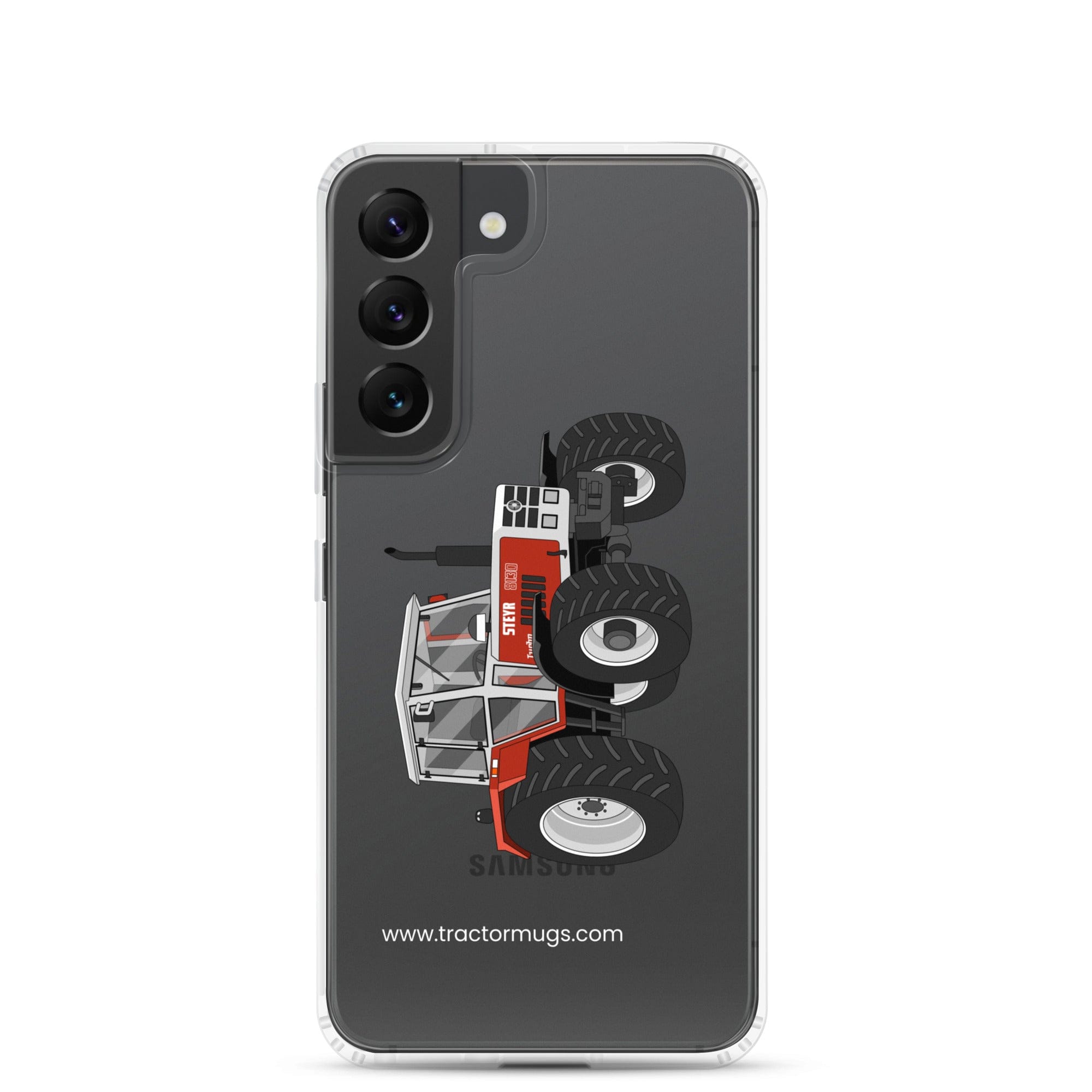 The Tractor Mugs Store Samsung Galaxy S22 Steyr 8130 | Clear Case for Samsung® Quality Farmers Merch