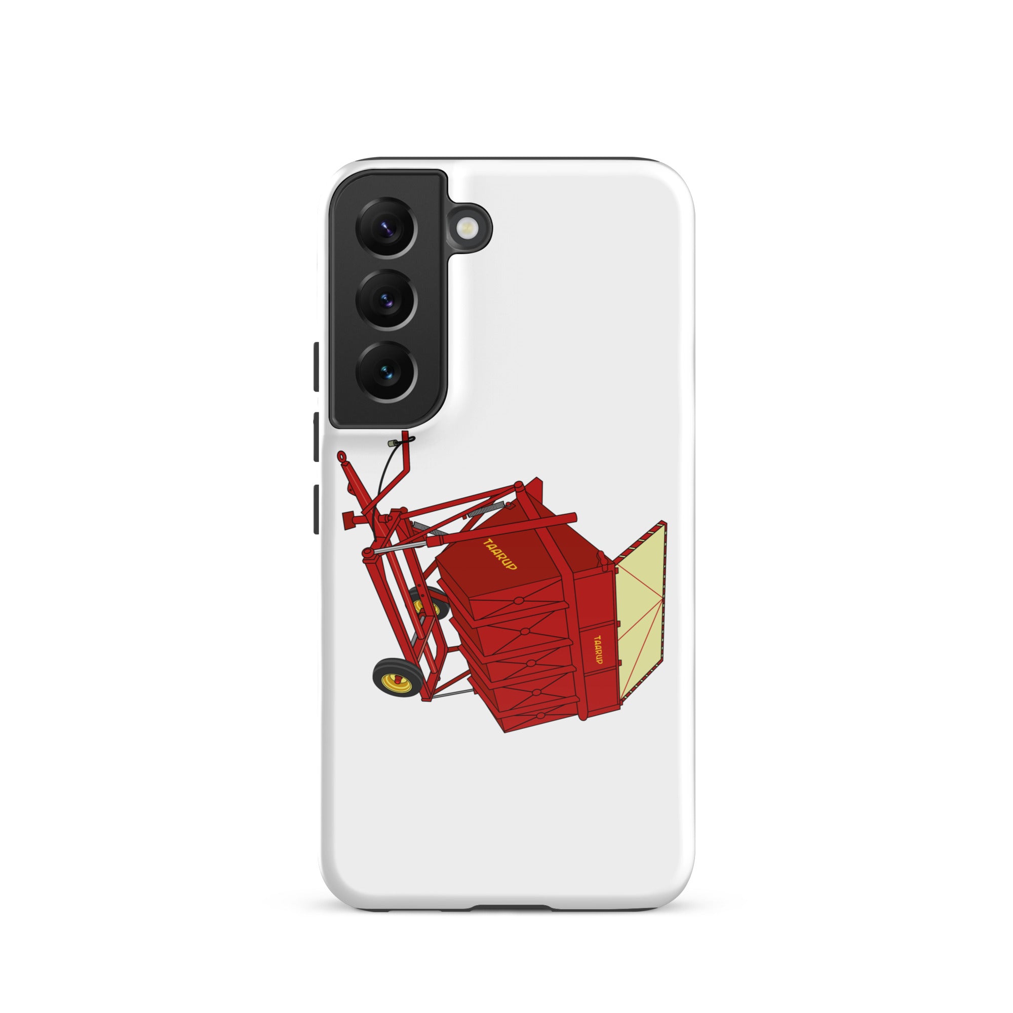The Tractor Mugs Store Samsung Galaxy S22 Taarup tipvogn T3 Trailer | Tough case for Samsung® Quality Farmers Merch