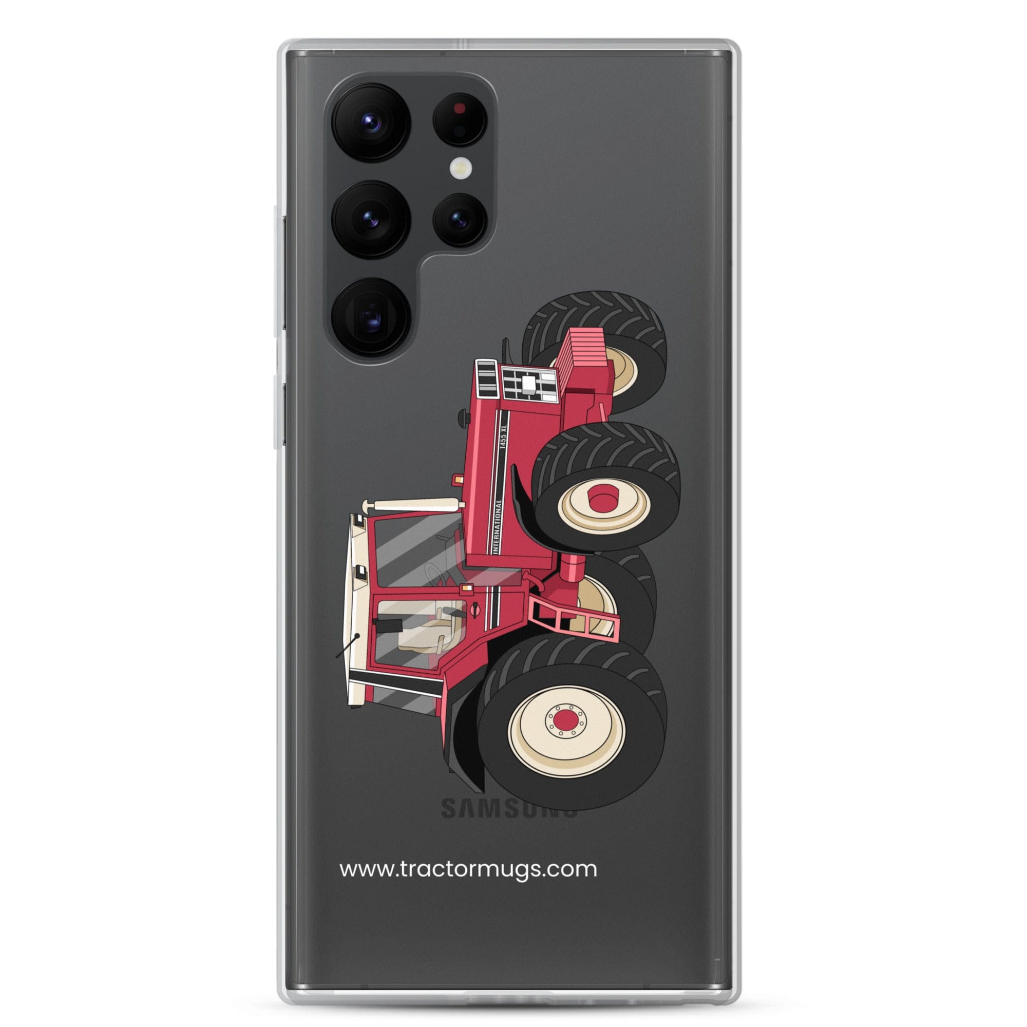 The Tractor Mugs Store Samsung Galaxy S22 Ultra Case International 1455 XL | Clear Case for Samsung® Quality Farmers Merch