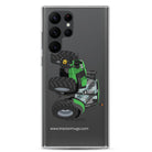 The Tractor Mugs Store Samsung Galaxy S22 Ultra Deutz - Fahr Agrotron 7250 Ttv | Clear Case for Samsung® Quality Farmers Merch