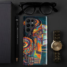 The Tractor Mugs Store Samsung Galaxy S22 Ultra Deutz Fahr DX 140 | Splash Art Tough case for Samsung® Quality Farmers Merch