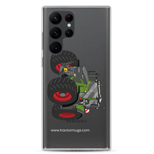 The Tractor Mugs Store Samsung Galaxy S22 Ultra Fendt 942 Vario | Clear Case for Samsung® Quality Farmers Merch