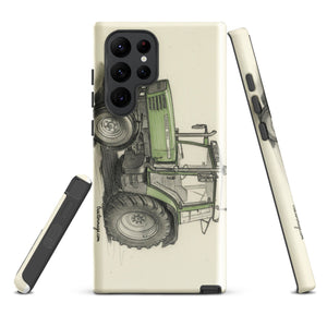 The Tractor Mugs Store Samsung Galaxy S22 Ultra Fendt Farmer 308 C Pencil Sketch | Tough case for Samsung® Quality Farmers Merch