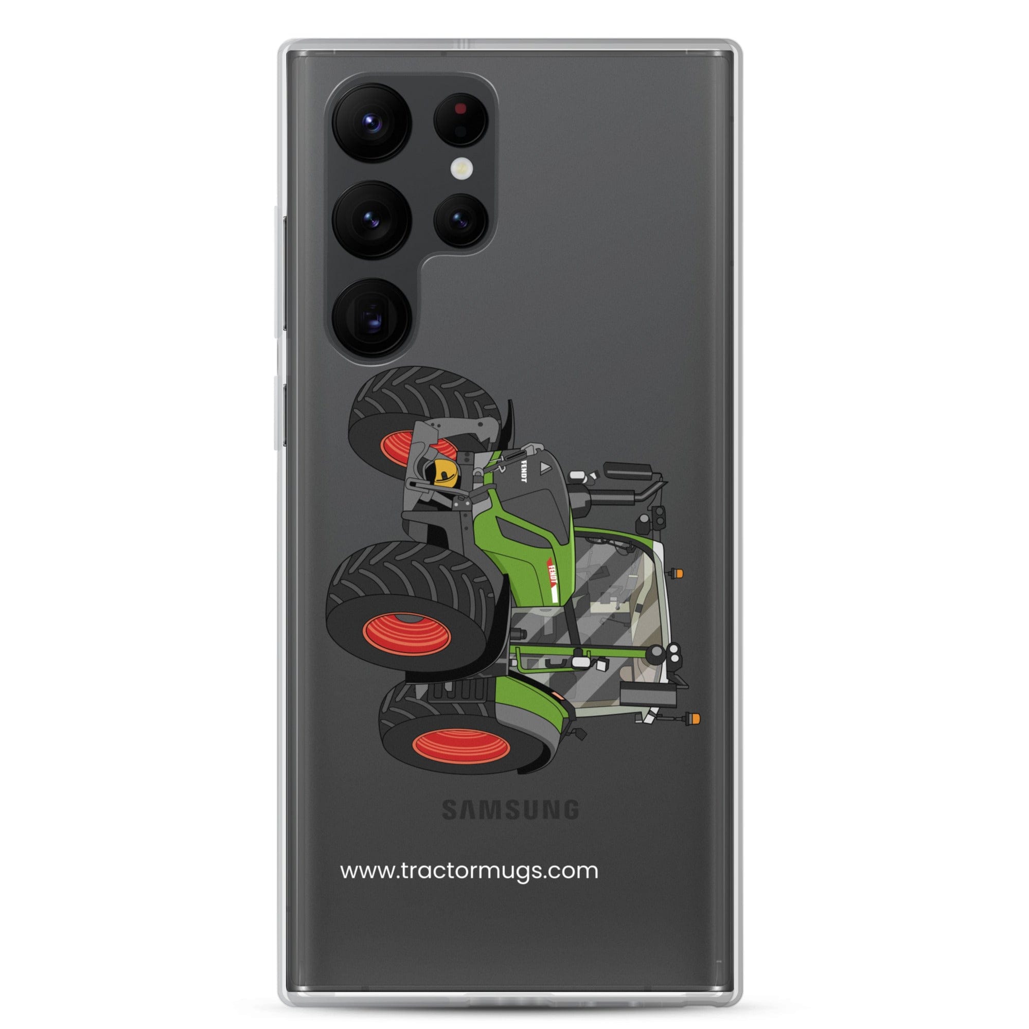 The Tractor Mugs Store Samsung Galaxy S22 Ultra Fendt Vario 313 | Clear Case for Samsung® Quality Farmers Merch