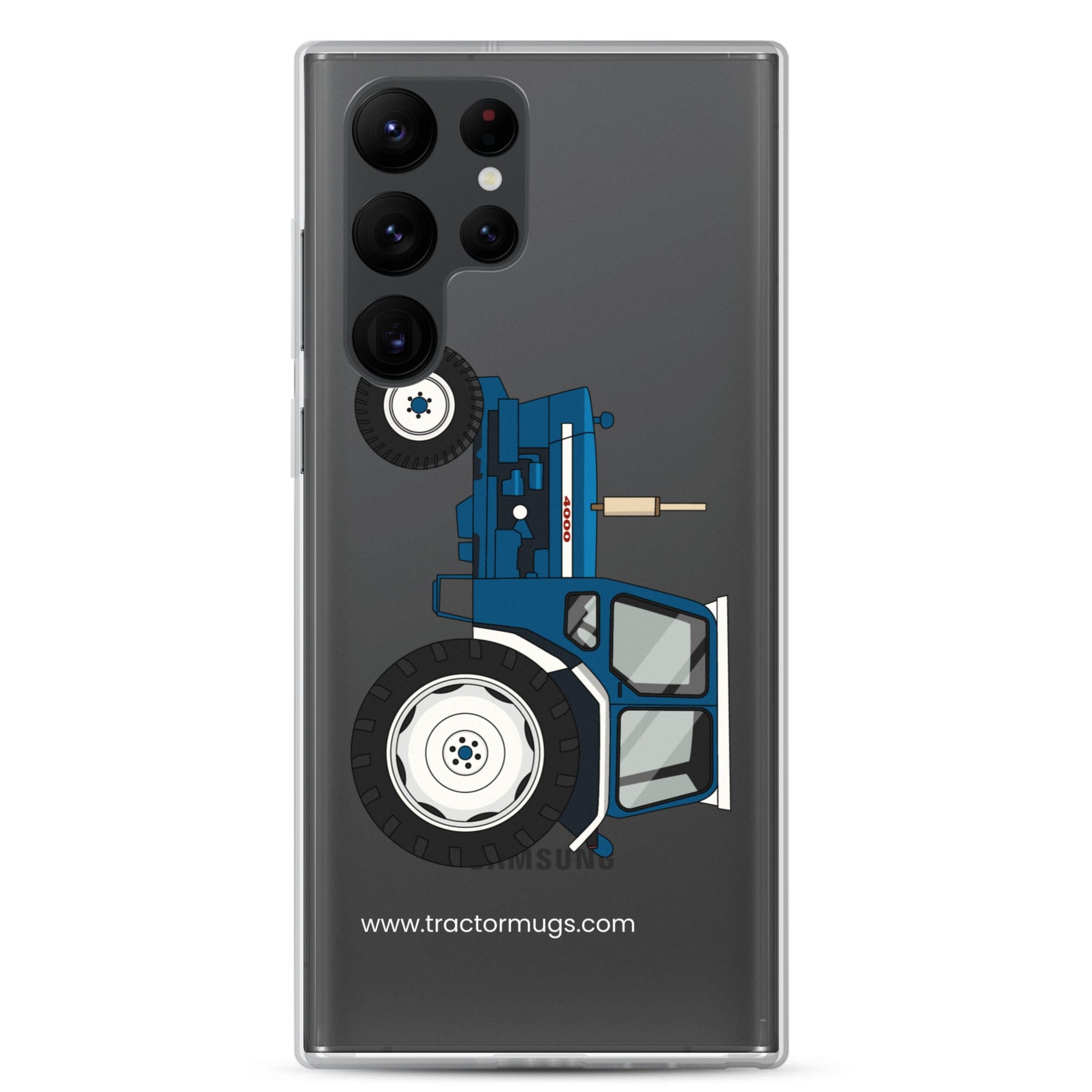 The Tractor Mugs Store Samsung Galaxy S22 Ultra Ford 4000 | Clear Case for Samsung® Quality Farmers Merch