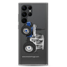 The Tractor Mugs Store Samsung Galaxy S22 Ultra Ford 7810 Jubilee Edition SilverTractor | Clear Case for Samsung® Quality Farmers Merch