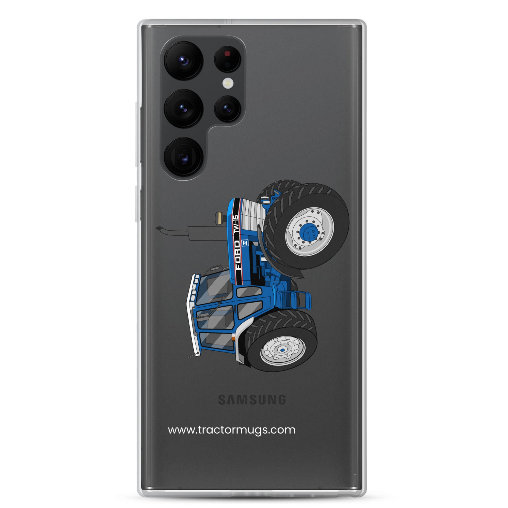 The Tractor Mugs Store Samsung Galaxy S22 Ultra Ford TW 15  | Clear Case for Samsung® Quality Farmers Merch