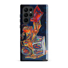 The Tractor Mugs Store Samsung Galaxy S22 Ultra JCB 3C II | Splash Art Tough case for Samsung® Quality Farmers Merch