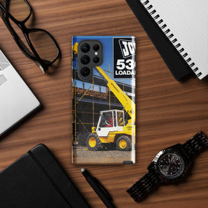 The Tractor Mugs Store Samsung Galaxy S22 Ultra JCB Loadall 530 Brochure | Tough case for Samsung® Quality Farmers Merch