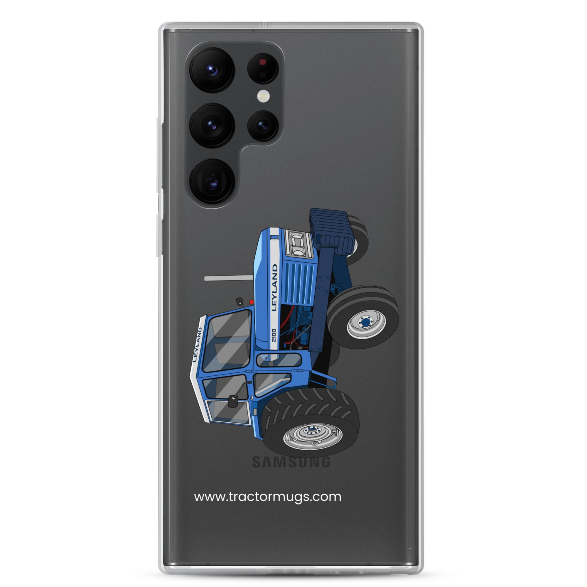 The Tractor Mugs Store Samsung Galaxy S22 Ultra Leyland 2100 | Clear Case for Samsung® Quality Farmers Merch