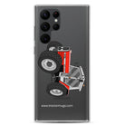 The Tractor Mugs Store Samsung Galaxy S22 Ultra Massey Ferguson 3085 | Clear Case for Samsung® Quality Farmers Merch