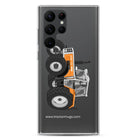 The Tractor Mugs Store Samsung Galaxy S22 Ultra Steyr SK 8130 Kommunal | Clear Case for Samsung® Quality Farmers Merch