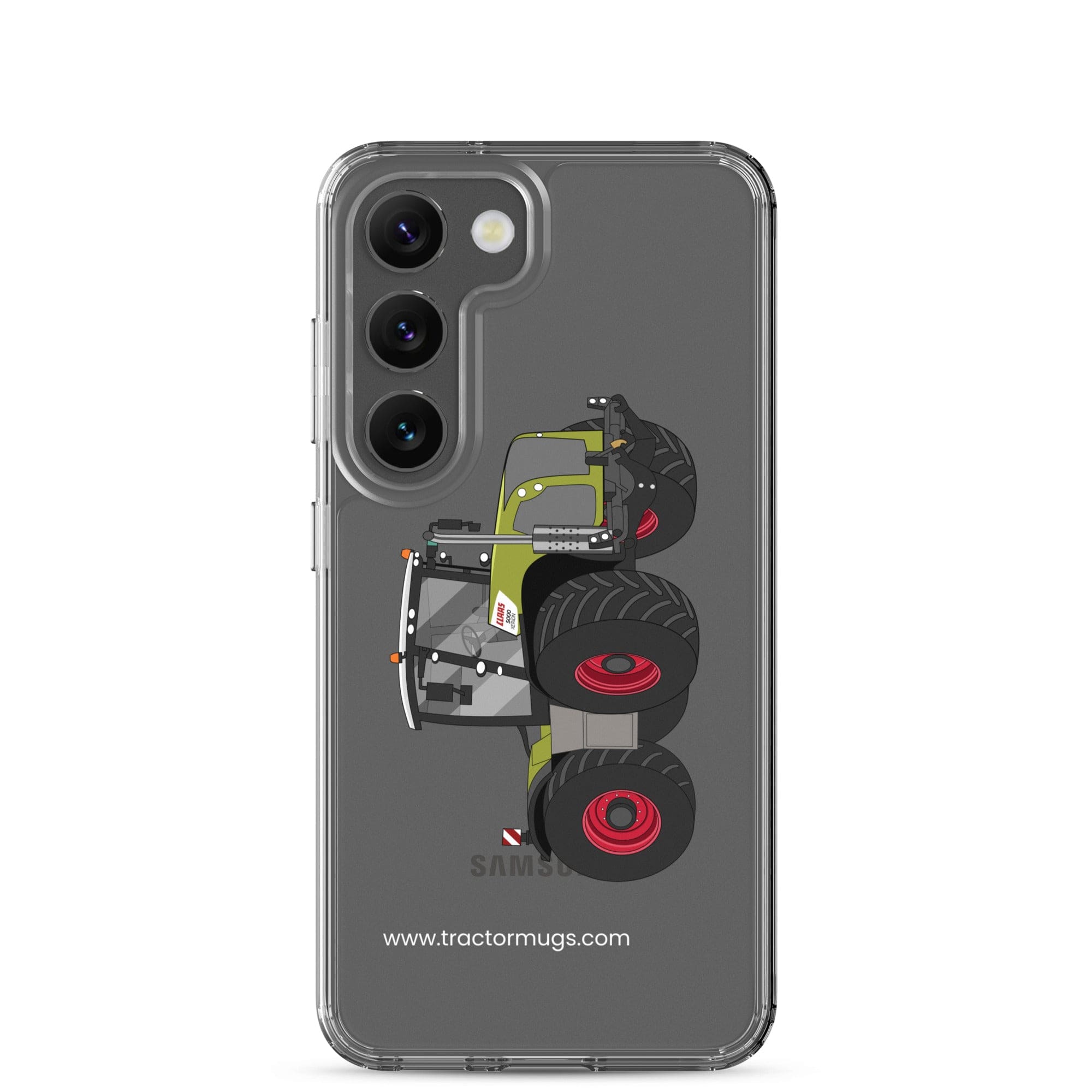 The Tractor Mugs Store Samsung Galaxy S23 Class Xerion 5000 Tractor VC | Clear Case for Samsung® Quality Farmers Merch