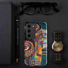 The Tractor Mugs Store Samsung Galaxy S23 Deutz Fahr DX 140 | Splash Art Tough case for Samsung® Quality Farmers Merch