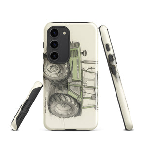 The Tractor Mugs Store Samsung Galaxy S23 Fendt 308 LSA 4WD Pencil Sketch | Tough case for Samsung® Quality Farmers Merch