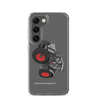 The Tractor Mugs Store Samsung Galaxy S23 Fendt 828 Profi Black Beauty | Clear Case for Samsung® Quality Farmers Merch