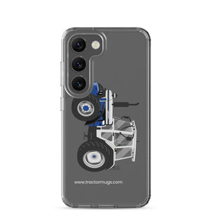 The Tractor Mugs Store Samsung Galaxy S23 Ford 7810 Jubilee Edition SilverTractor | Clear Case for Samsung® Quality Farmers Merch