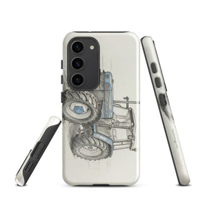 The Tractor Mugs Store Samsung Galaxy S23 Ford 8340 Pencil Sketch | Tough case for Samsung® Quality Farmers Merch
